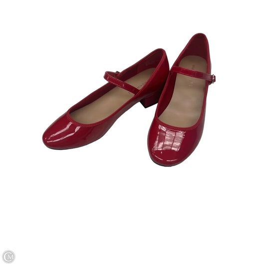 Shoes Heels Block By Madden Girl In Red, Size: 8.5