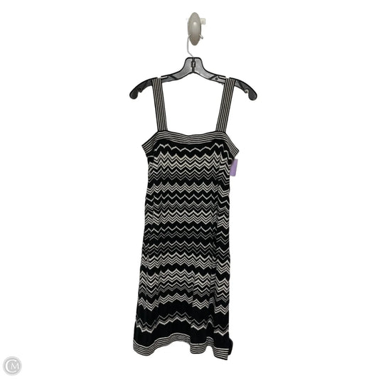 Dress Luxury Designer By Missoni In Black & White, Size: M