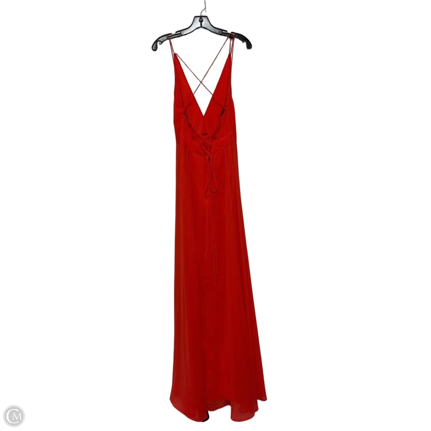 Dress Casual Maxi By Asos In Orange, Size: S