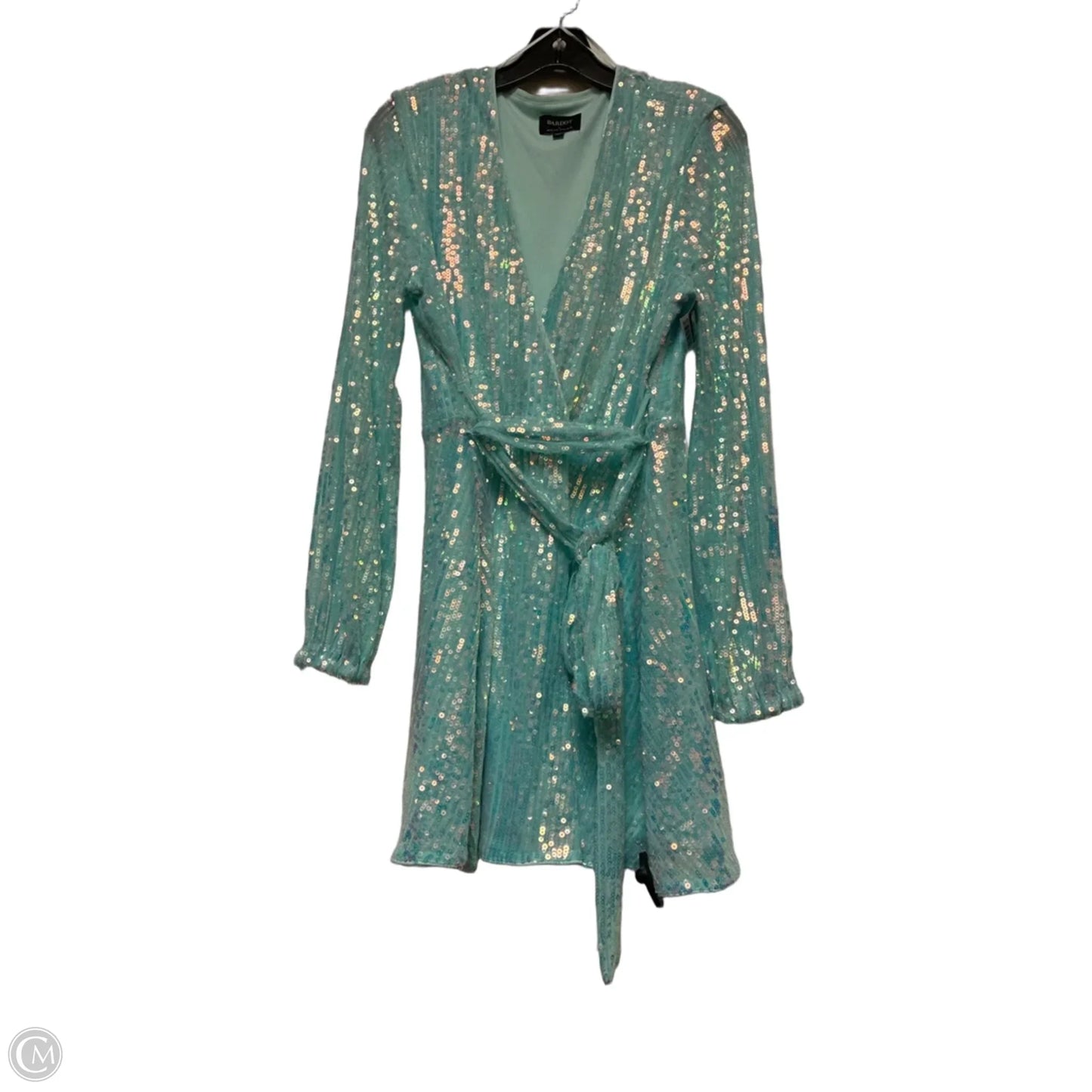 Dress Casual Short By Bardot In Aqua, Size: M