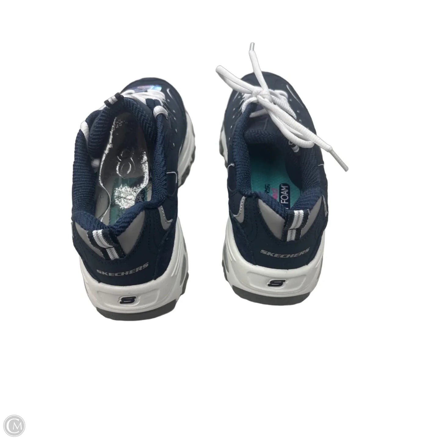 Shoes Sneakers By Skechers In Navy, Size: 8