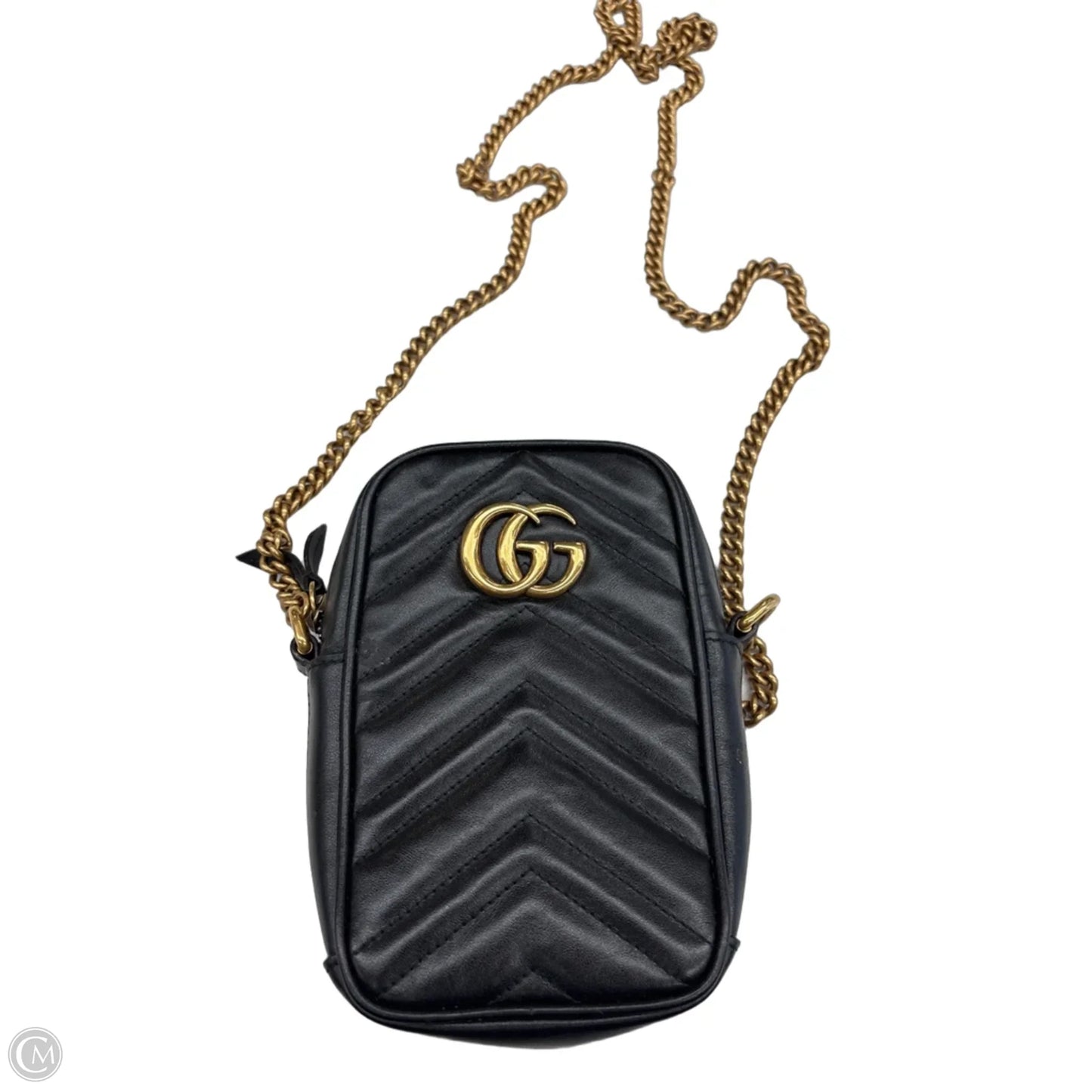 Crossbody Luxury Designer By Gucci, Size: Small