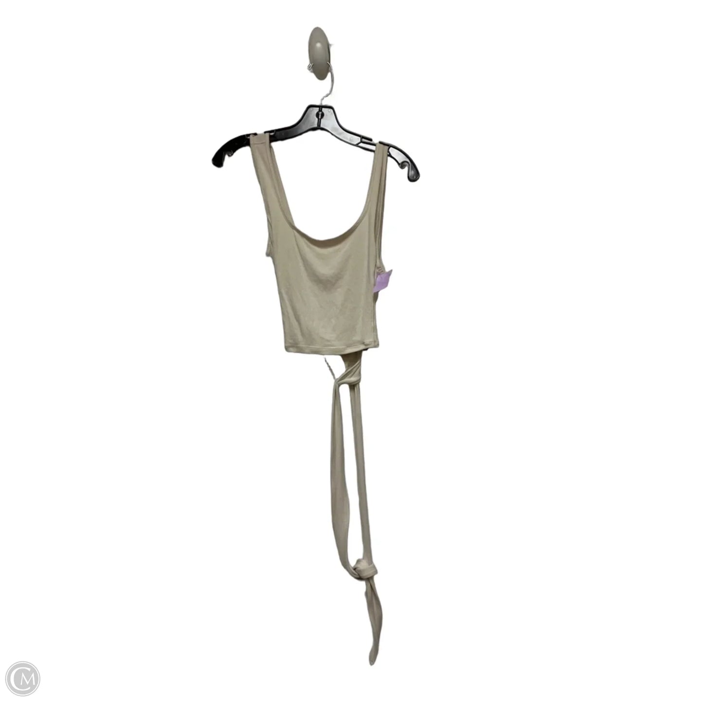 Athletic Tank Top By Lululemon In Tan, Size: M