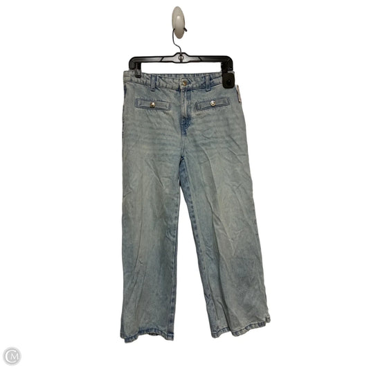 Jeans Cropped By Michael By Michael Kors In Blue Denim, Size: 4