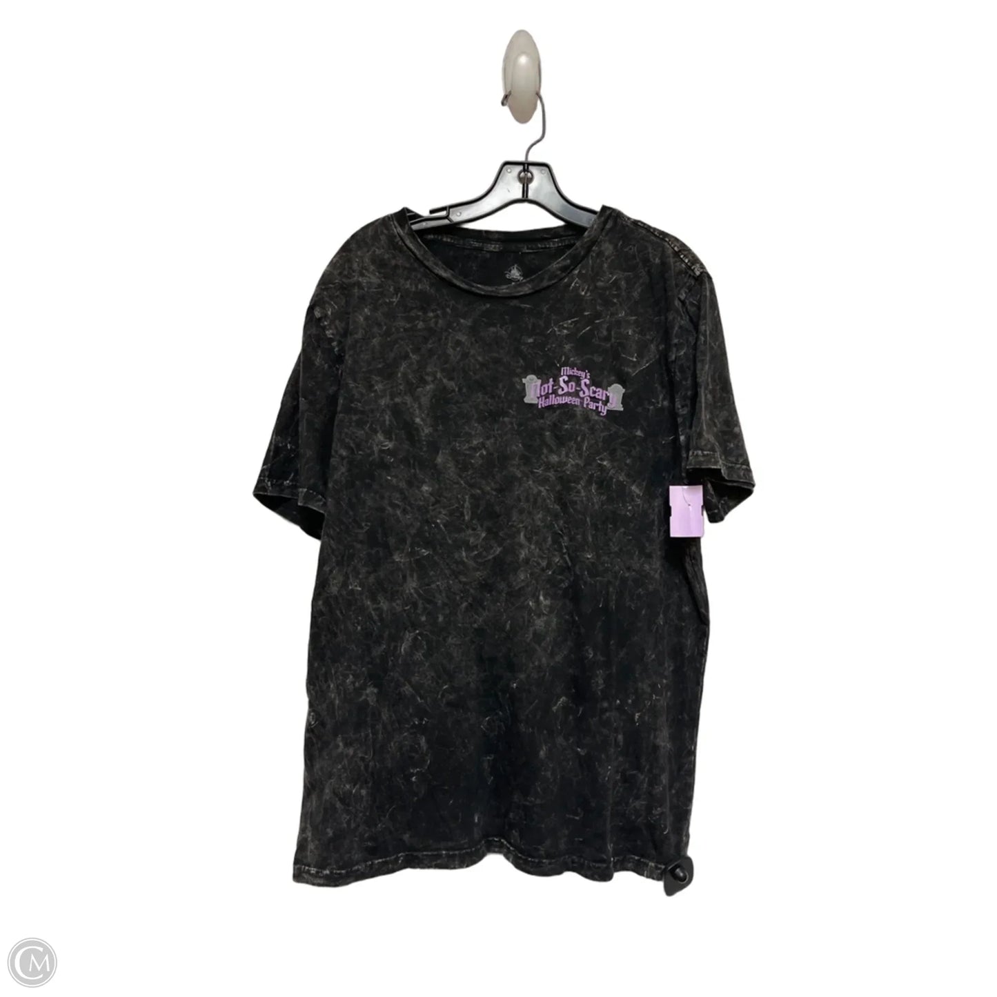 Top Short Sleeve By Disney Store In Black, Size: M