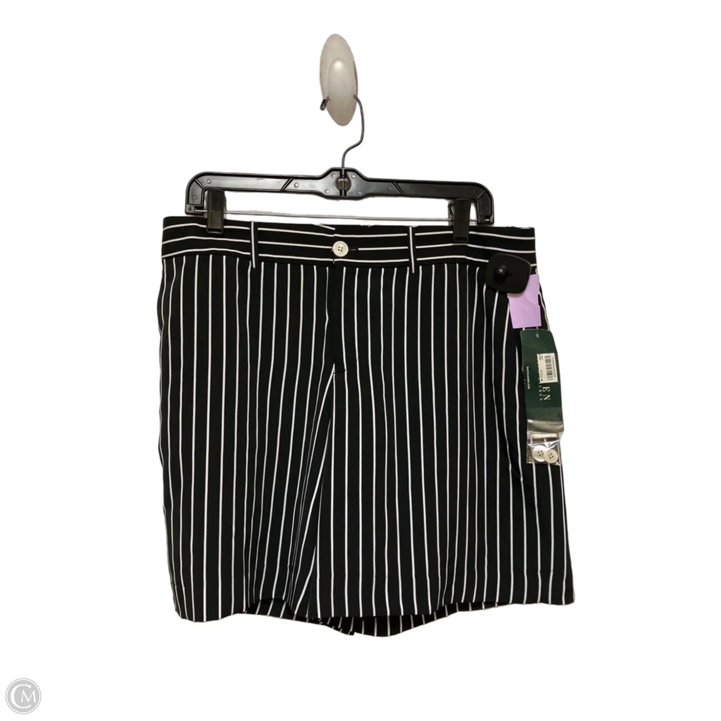 Shorts By Lauren By Ralph Lauren In Striped Pattern, Size: 10