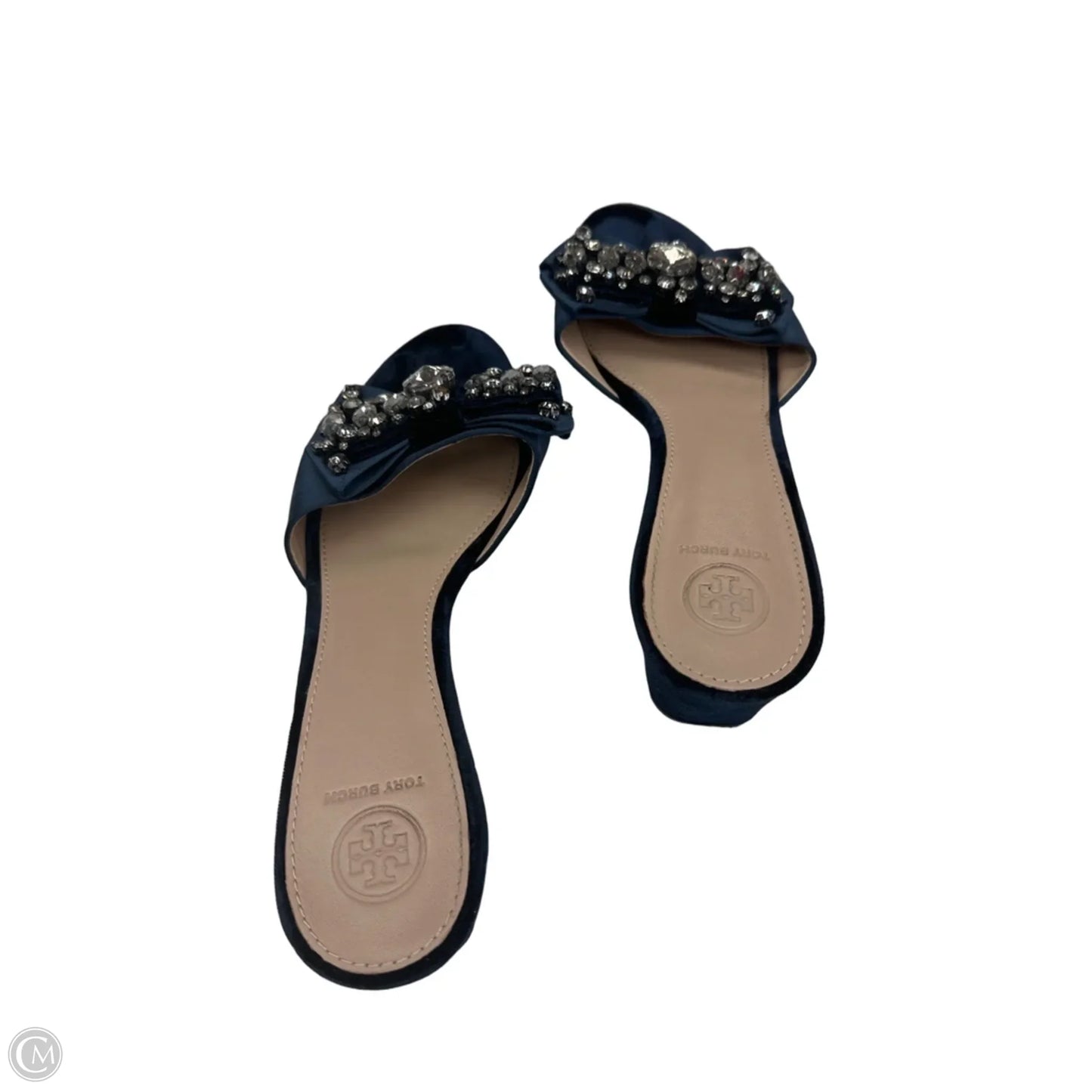 Shoes Designer By Tory Burch In Navy, Size: 9