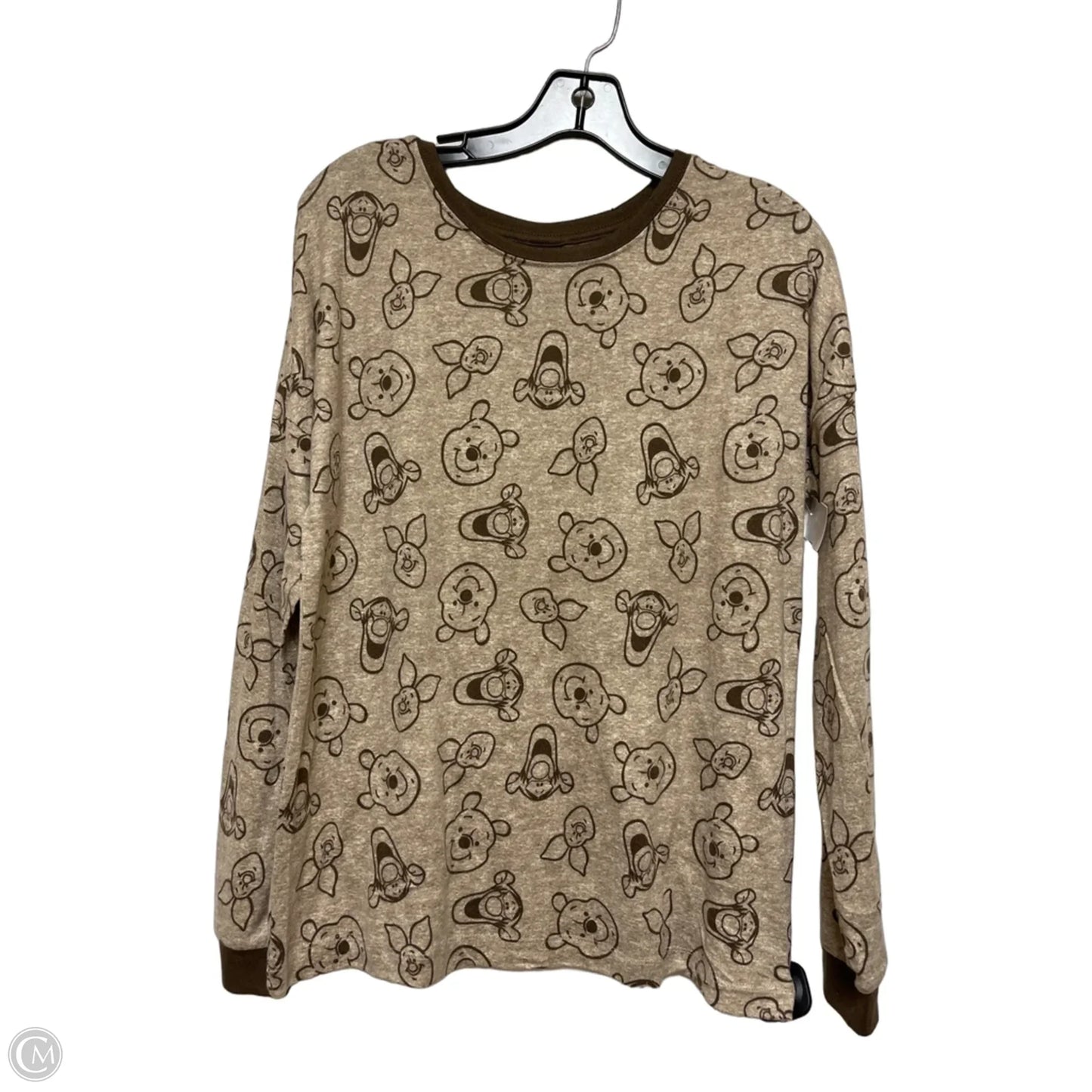 Pajamas 2pc By Disney In Brown, Size: S