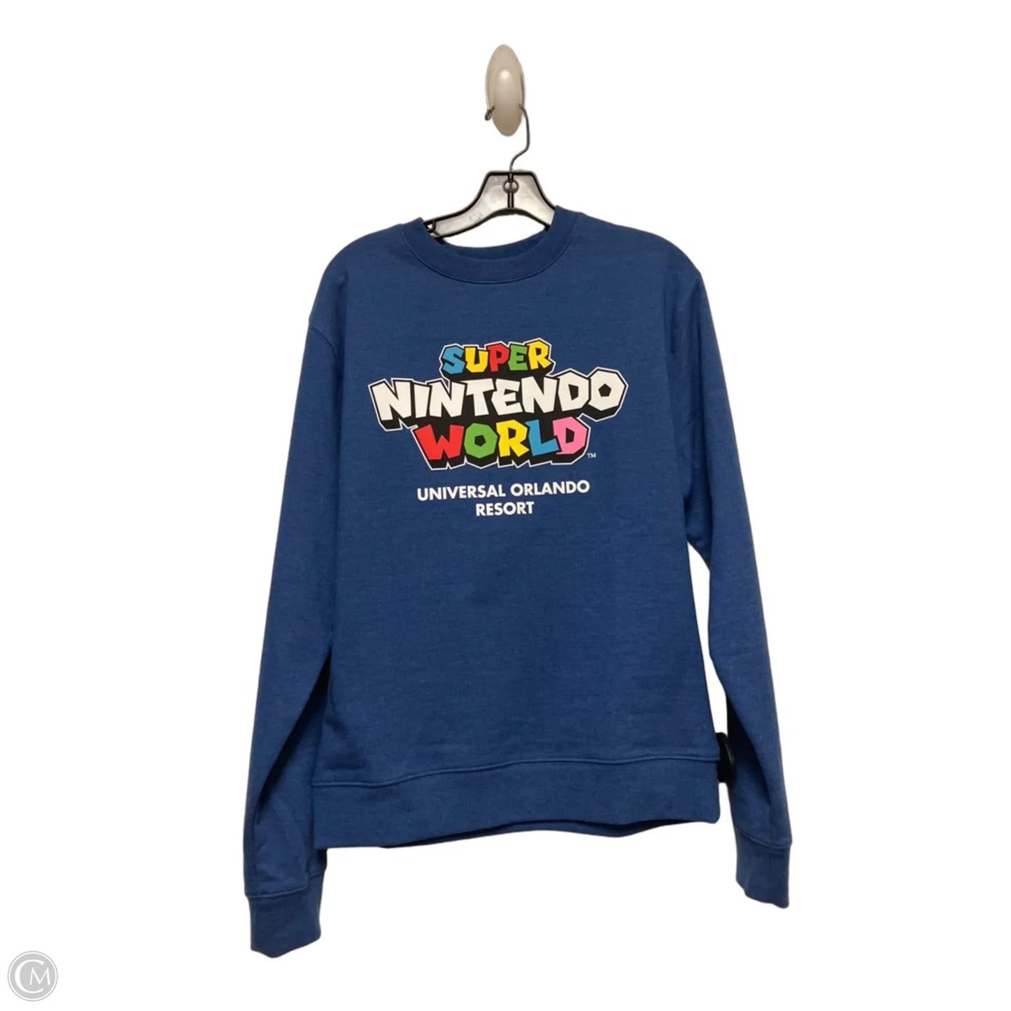Top Long Sleeve By Clothes Mentor In Blue, Size: S
