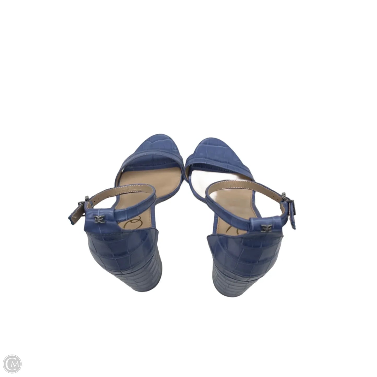 Shoes Heels Block By Sam Edelman In Blue, Size: 10.5