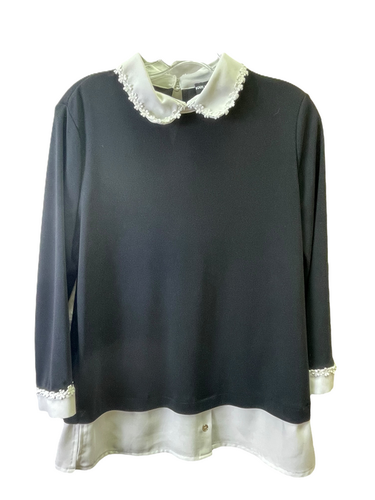 Top Long Sleeve By Karl Lagerfeld  Size: S