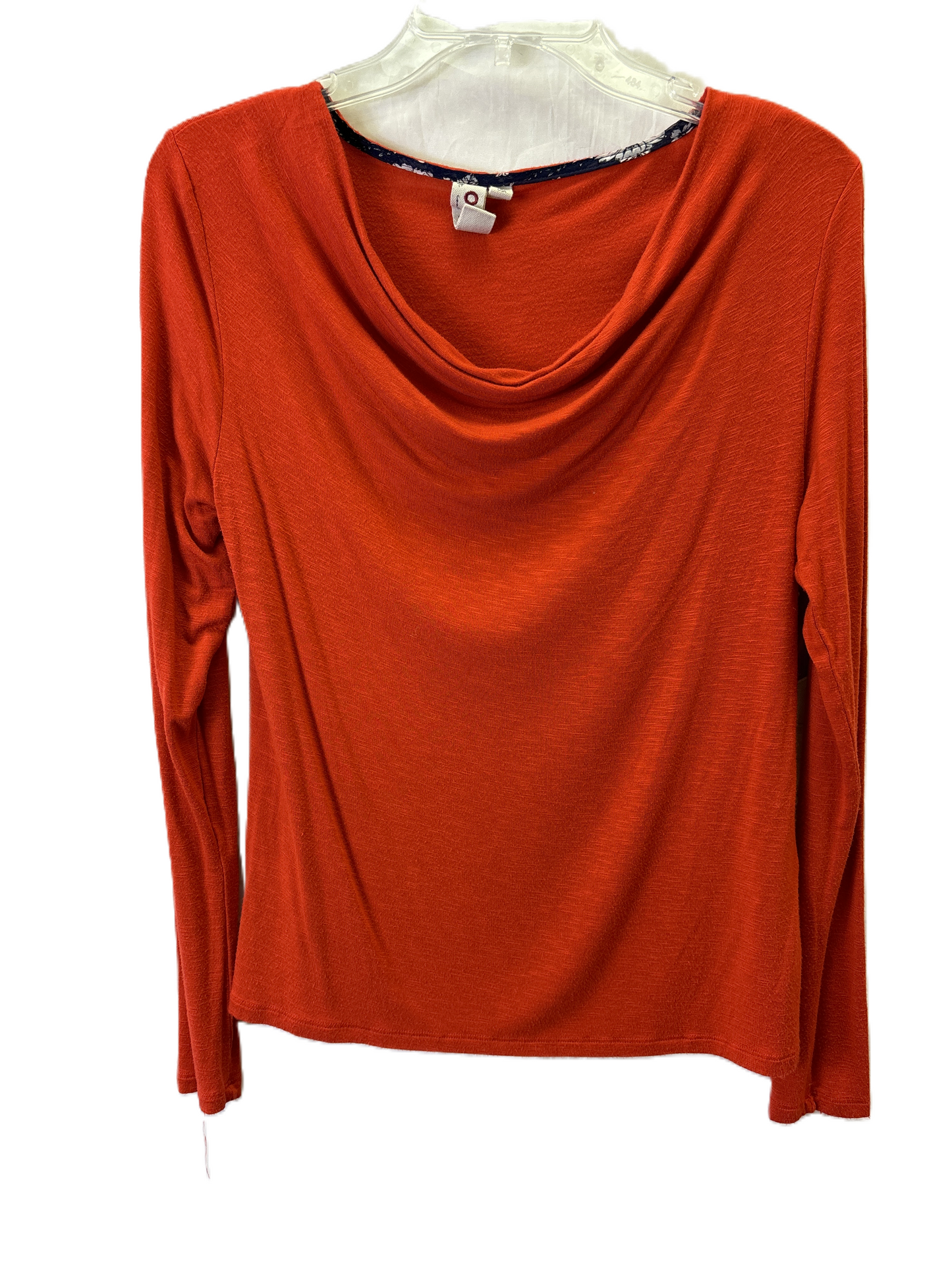 Top Long Sleeve Basic By Dolan Left Coast In Orange, Size: Xs