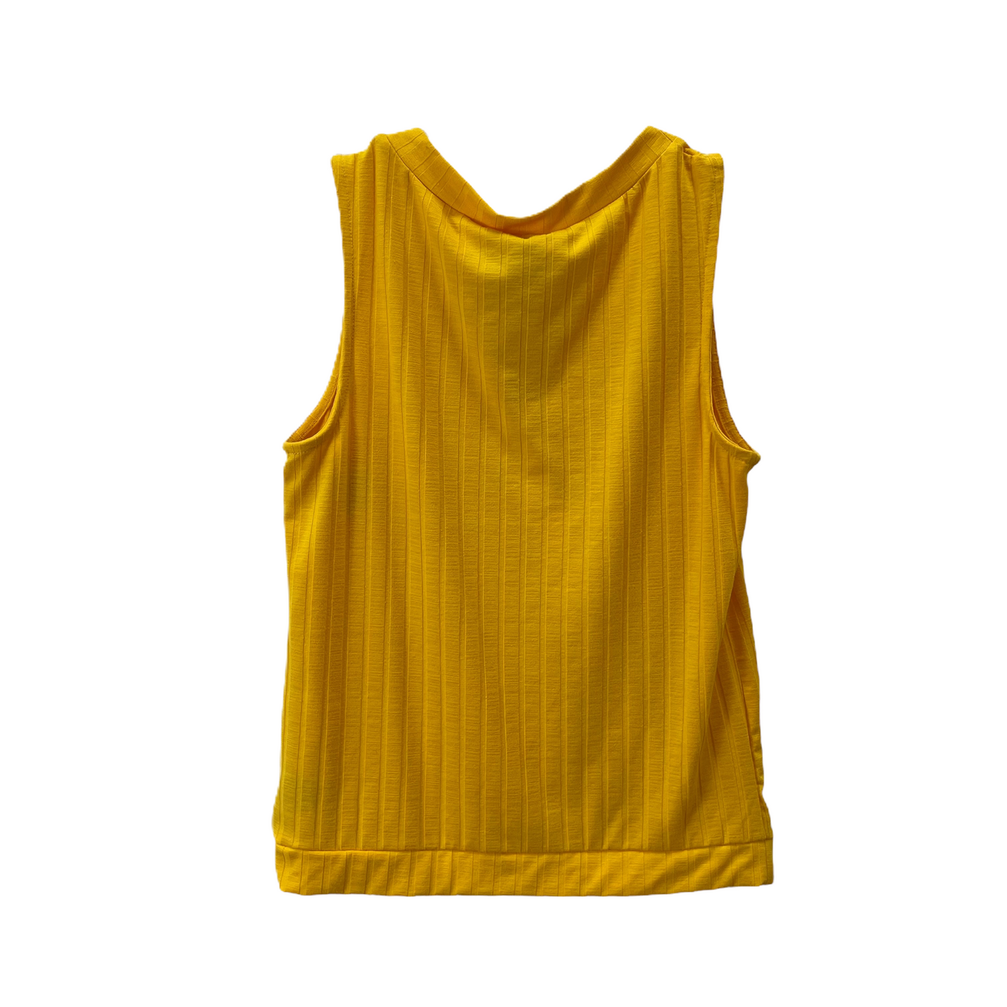 Yellow Top Sleeveless By Worthington, Size: S