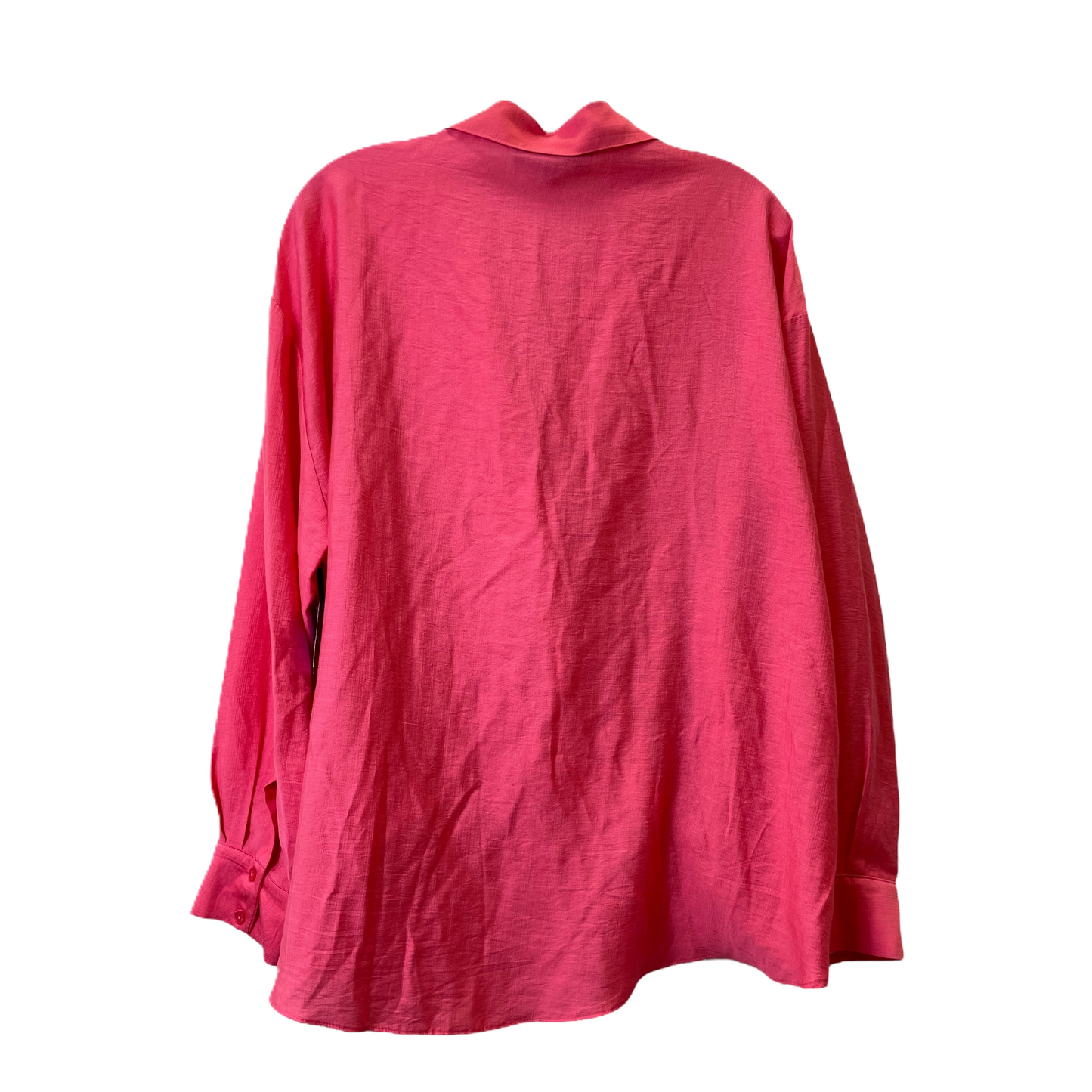 Pink Top Long Sleeve By Rachel Roy, Size: L