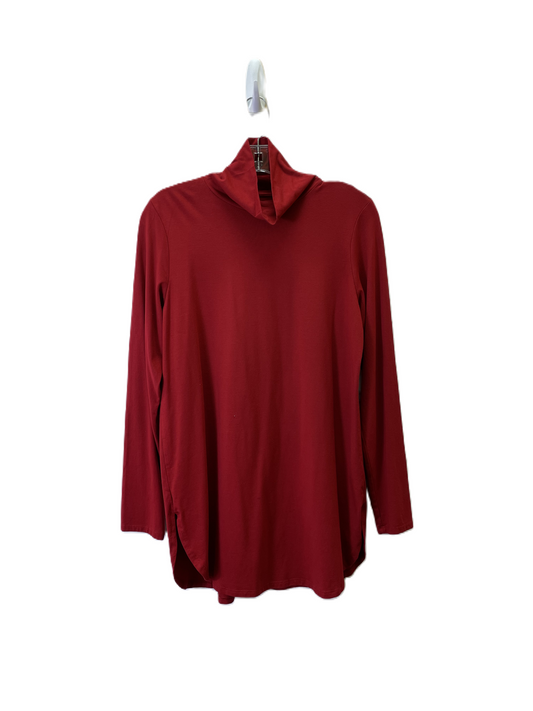 Top Long Sleeve Basic By J. Jill In Red, Size: S