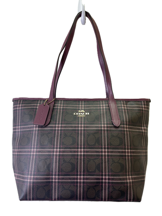 Tote Designer By Coach, Size: Large