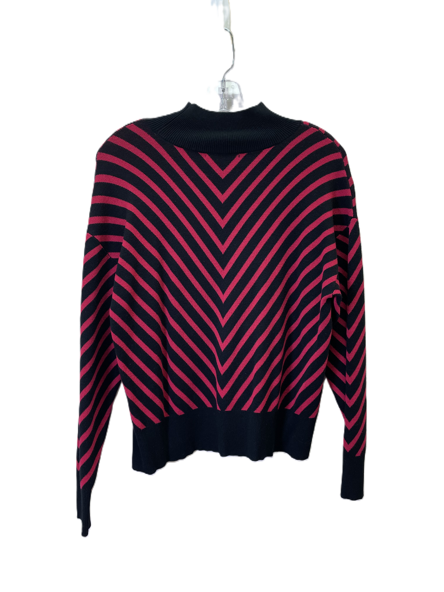 Sweater By New York And Co In Black & Pink, Size: Xs