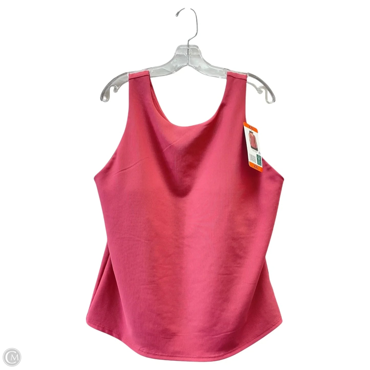 Athletic Tank Top By 32 Degrees In Coral, Size: 1x