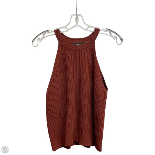 Vest Other By Theory In Brown, Size: M