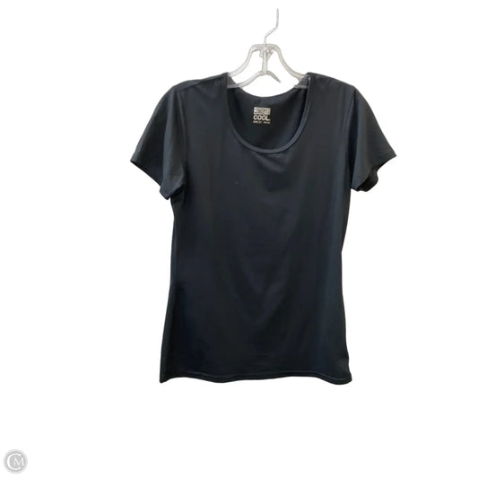 Athletic Top Short Sleeve By 32 Degrees In Black, Size: S