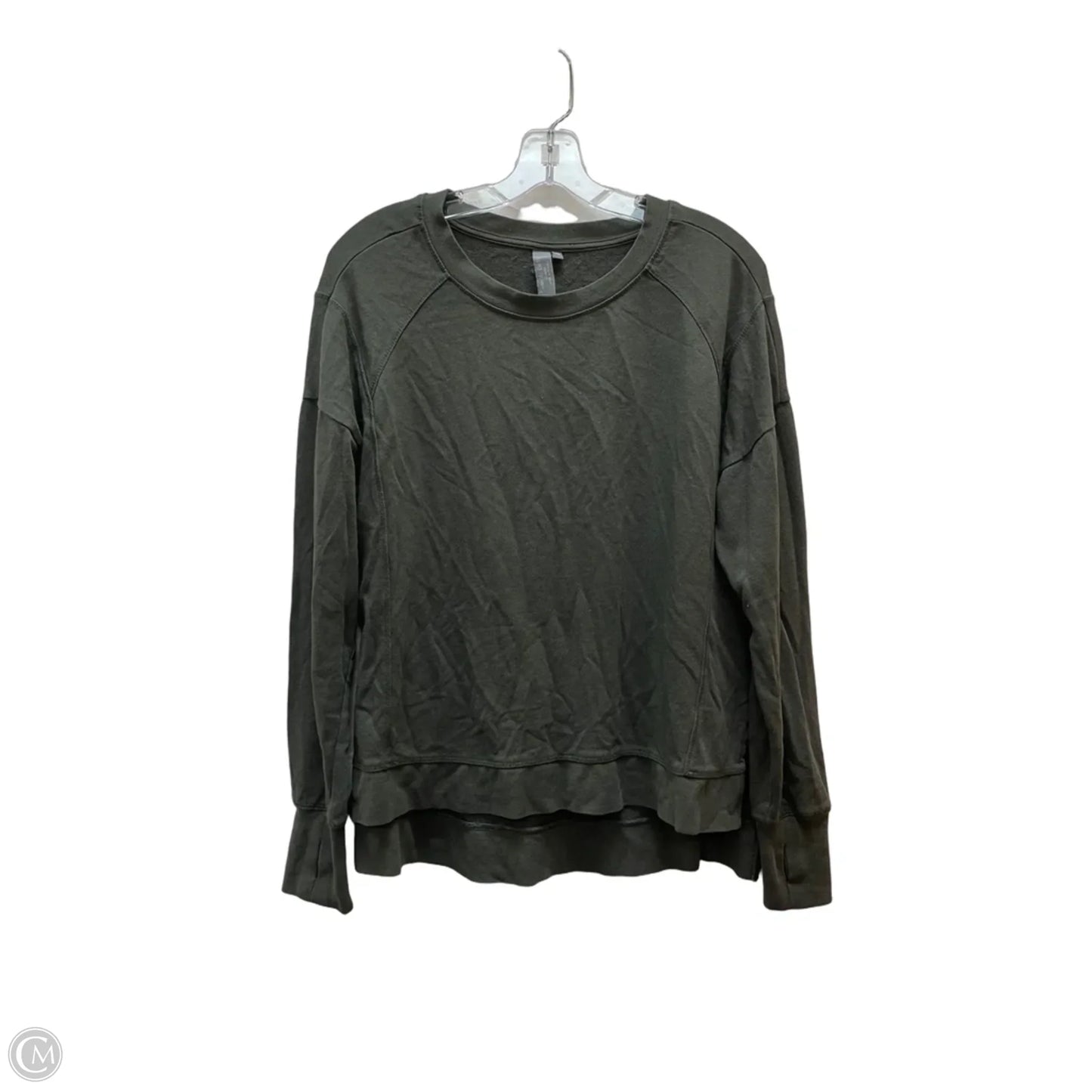 Athletic Top Long Sleeve Crewneck By Sweaty Betty In Green, Size: Xs
