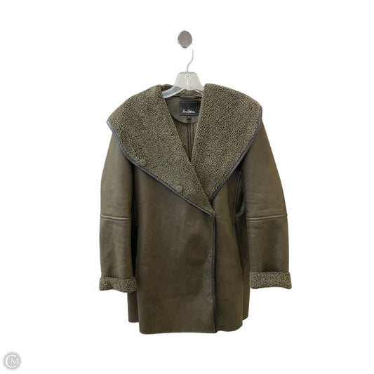 Coat Faux Fur & Sherpa By Sam Edelman In Brown, Size: S
