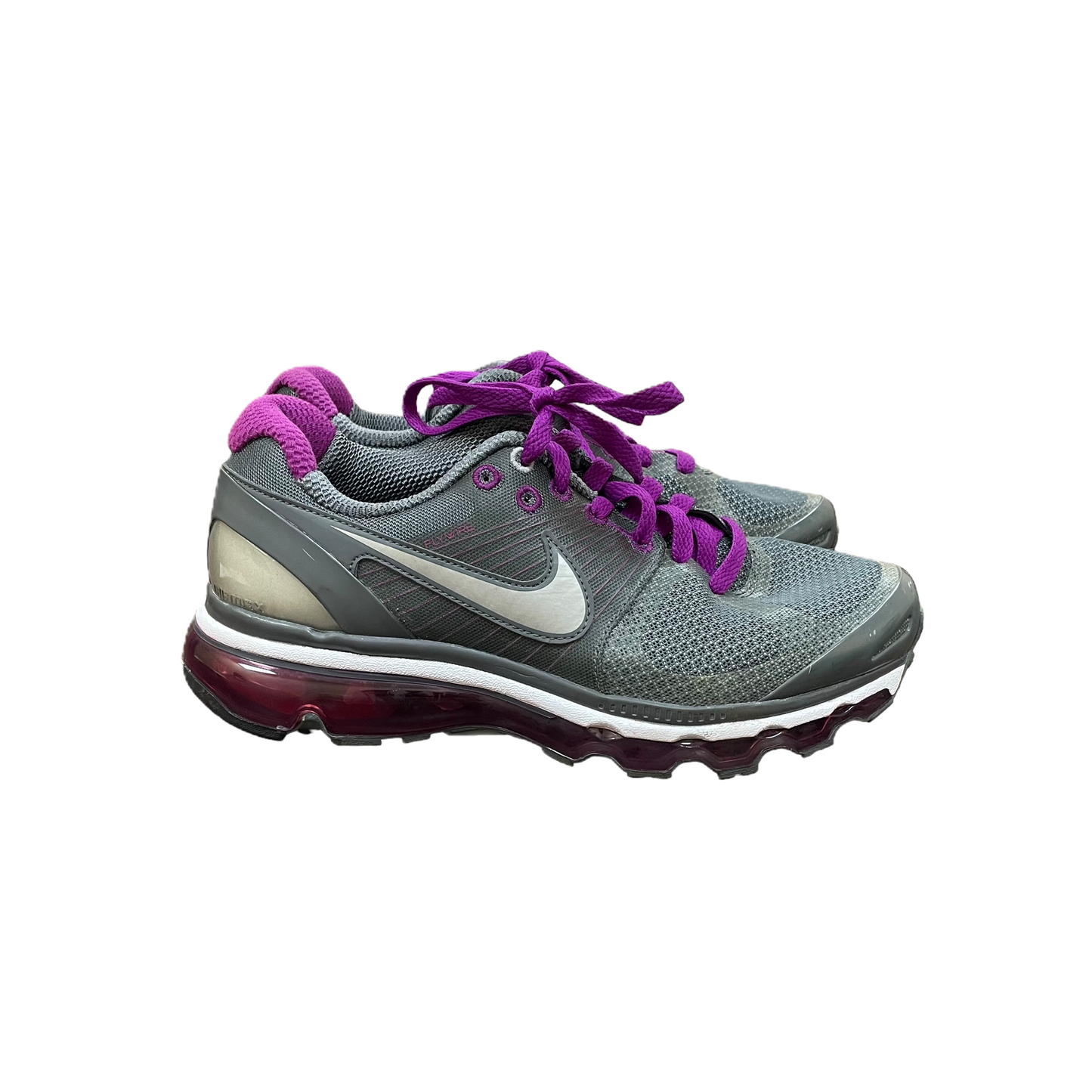 Grey Shoes Athletic By Nike, Size: 6.5