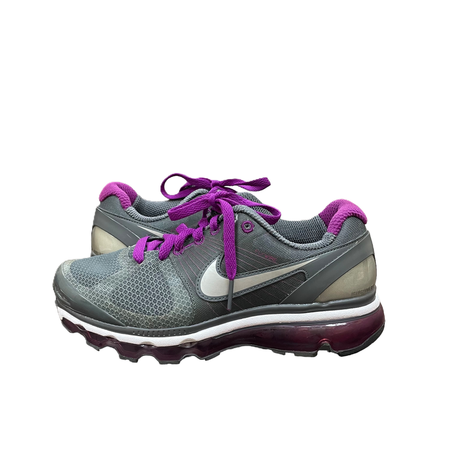 Grey Shoes Athletic By Nike, Size: 6.5