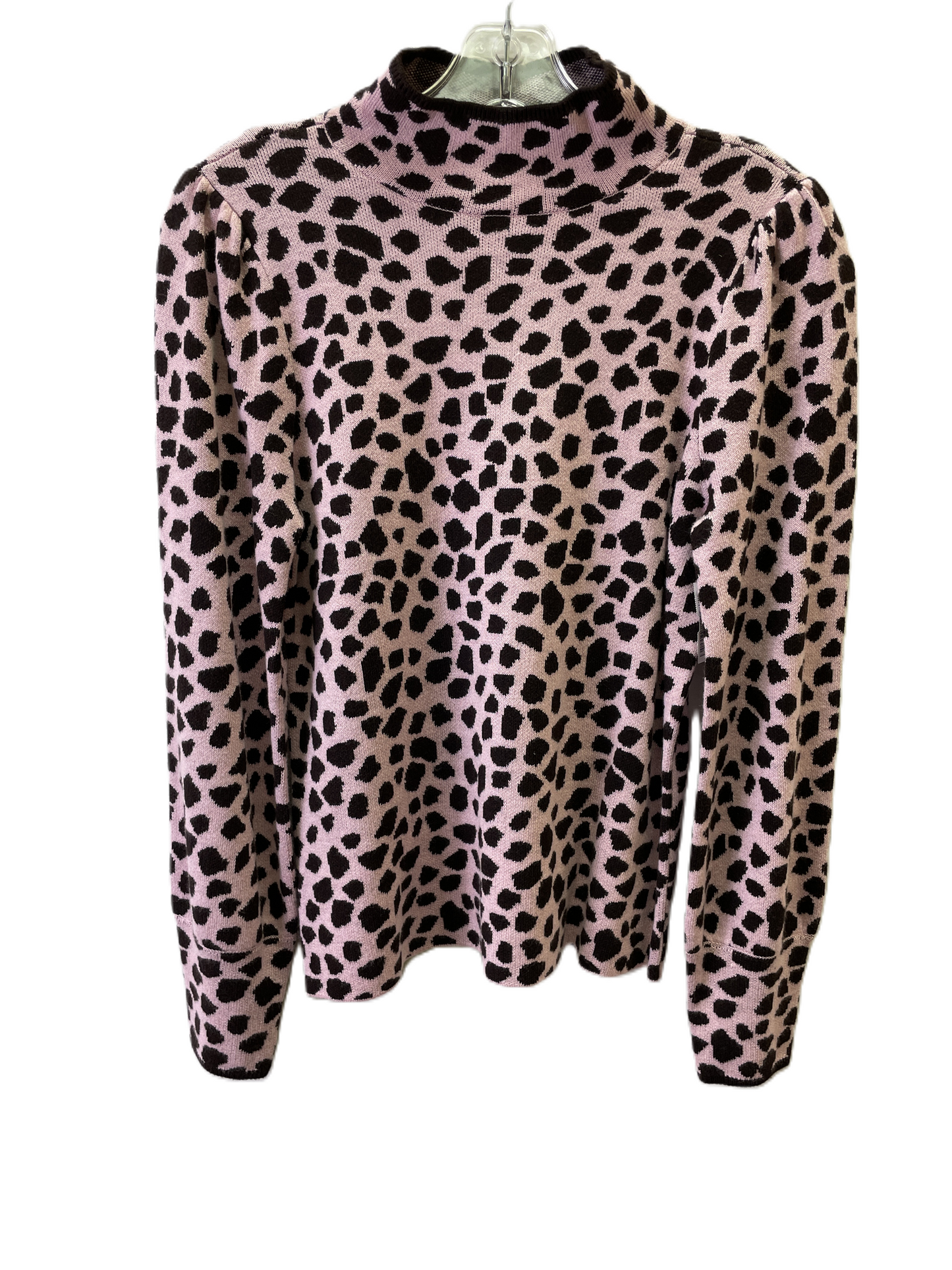 Sweater By Ann Taylor In Animal Print, Size: M