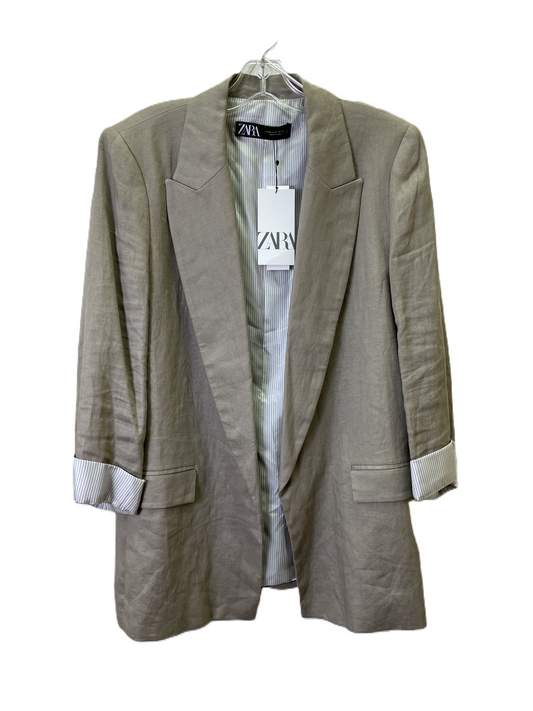 Blazer By Zara In Taupe, Size: Xl