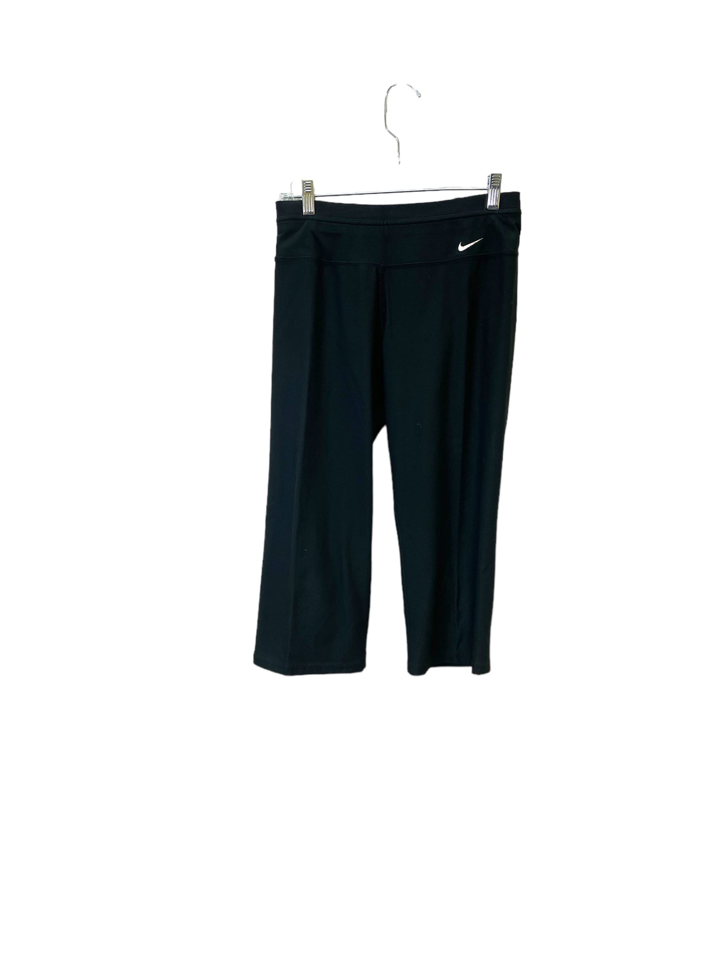 Black Athletic Capris By Nike, Size: M