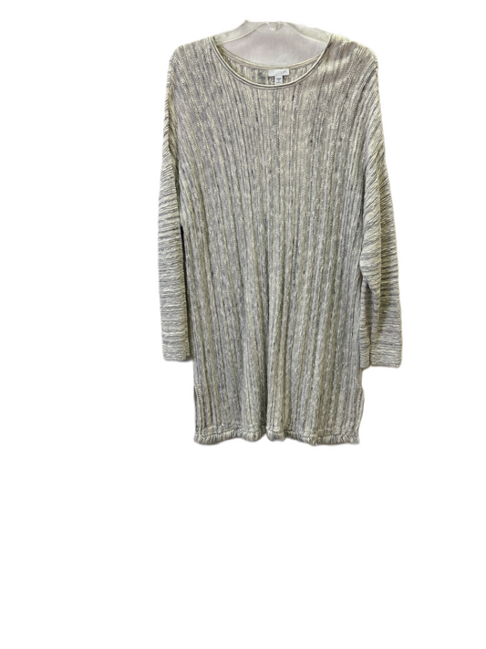 Sweater By J Jill In Grey, Size: 1x