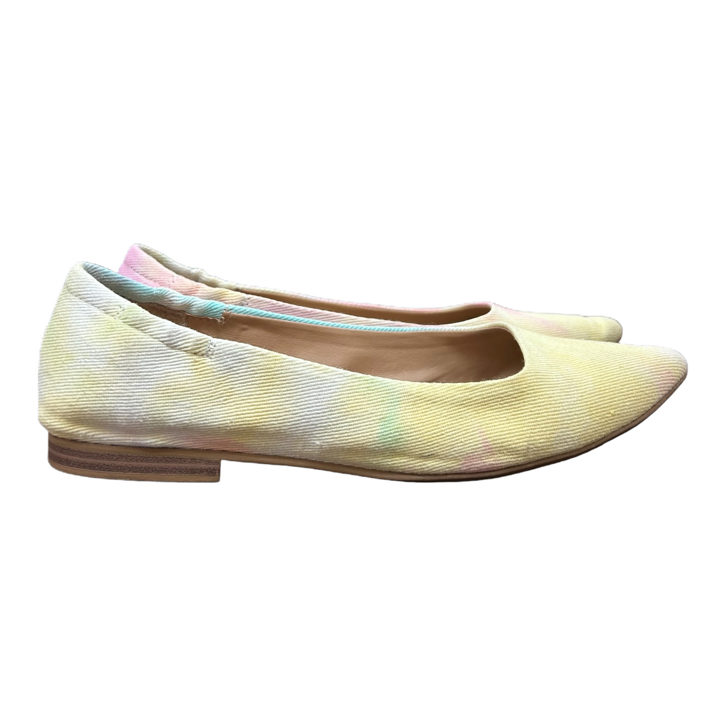 Yellow Shoes Flats By Kaari Blue, Size: 7