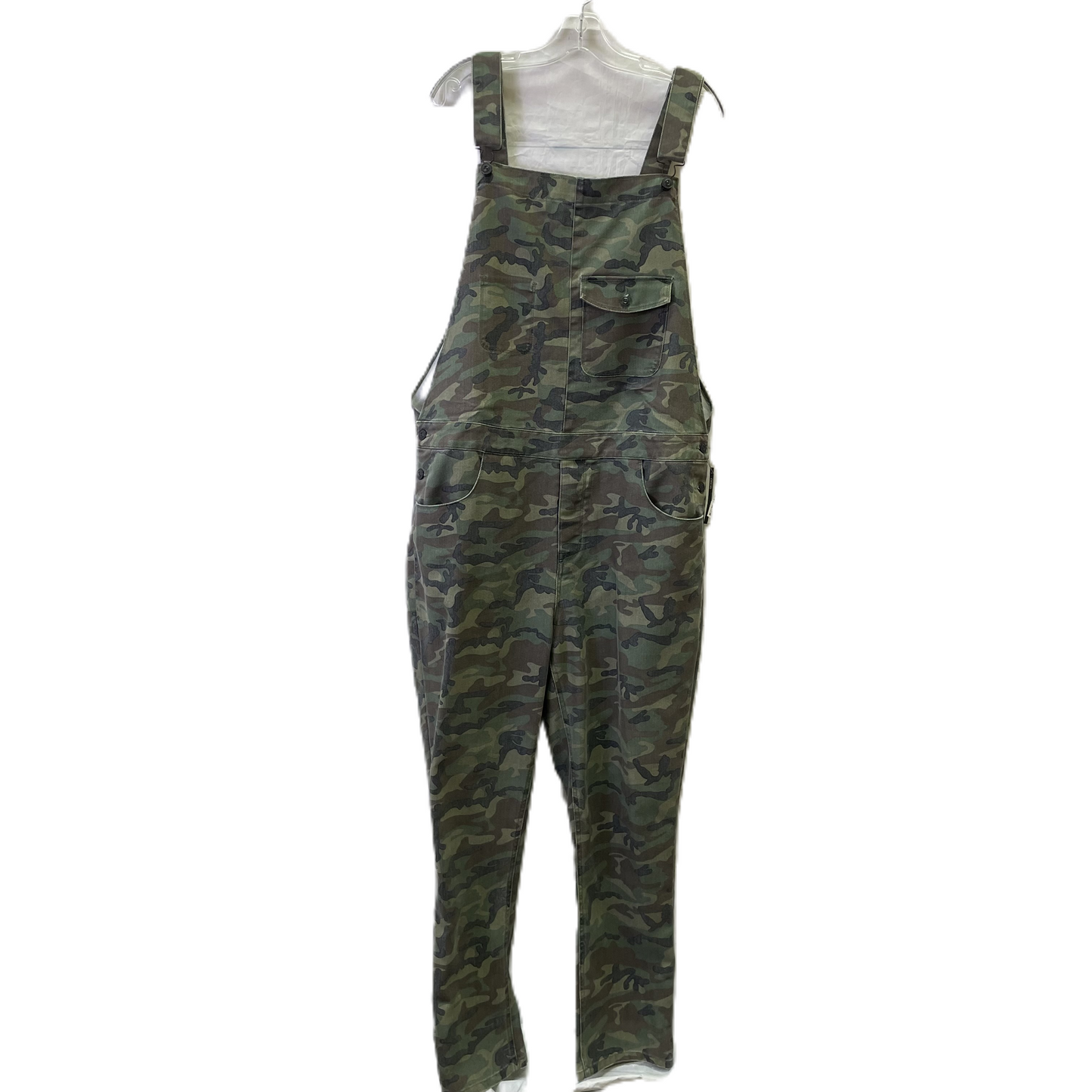 Camouflage Print Overalls By Asos, Size: 18