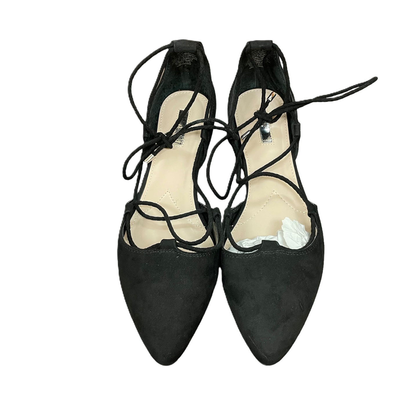 Black Shoes Flats By Jennifer Lopez, Size: 7.5