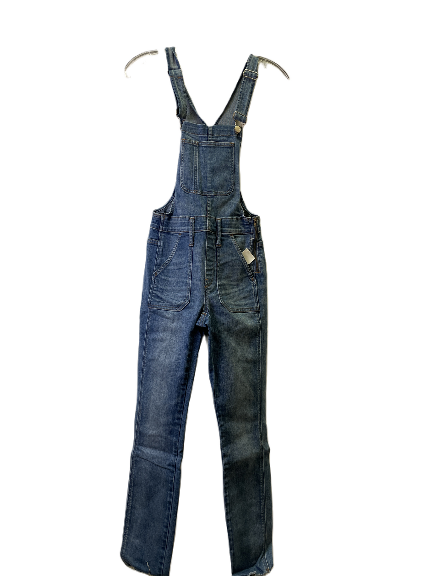 Blue Denim Overalls By Madewell, Size: Xxs