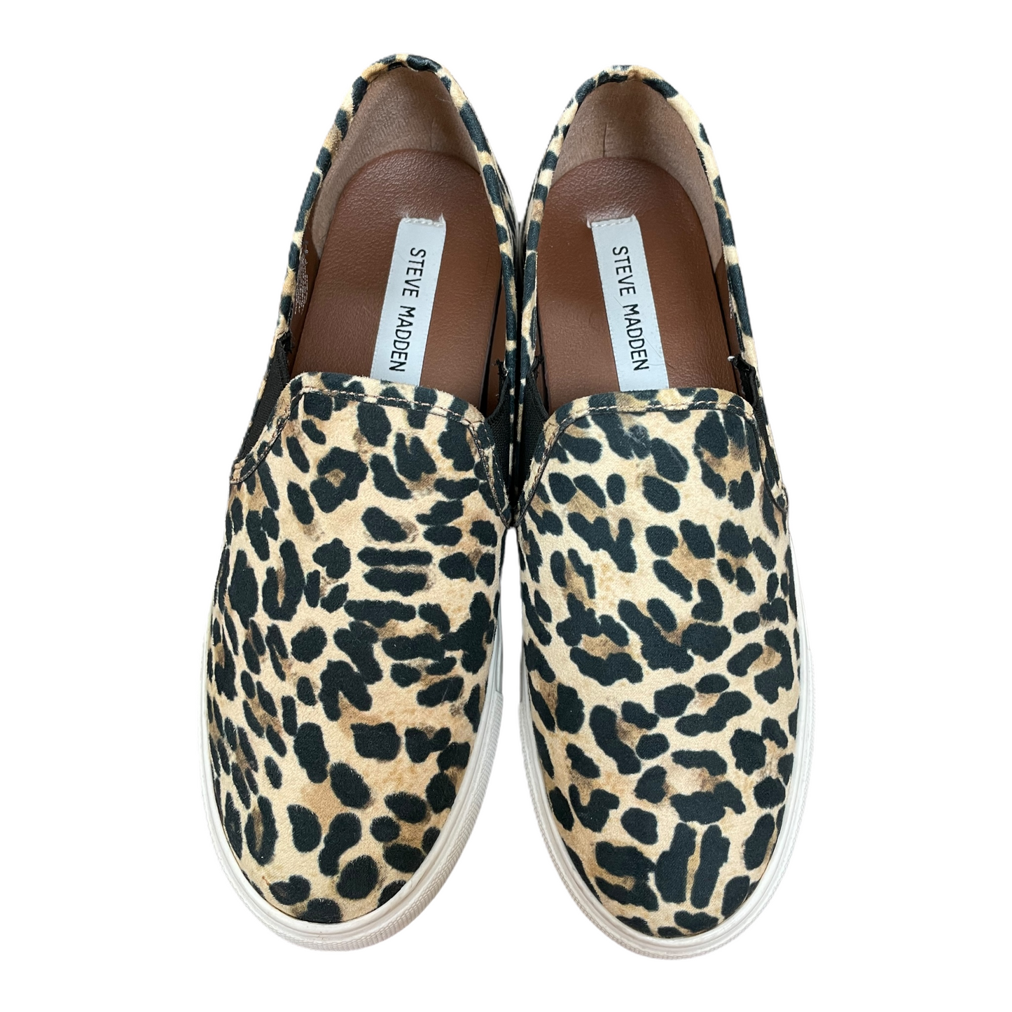 Shoes Sneakers By Steve Madden In Animal Print, Size: 7