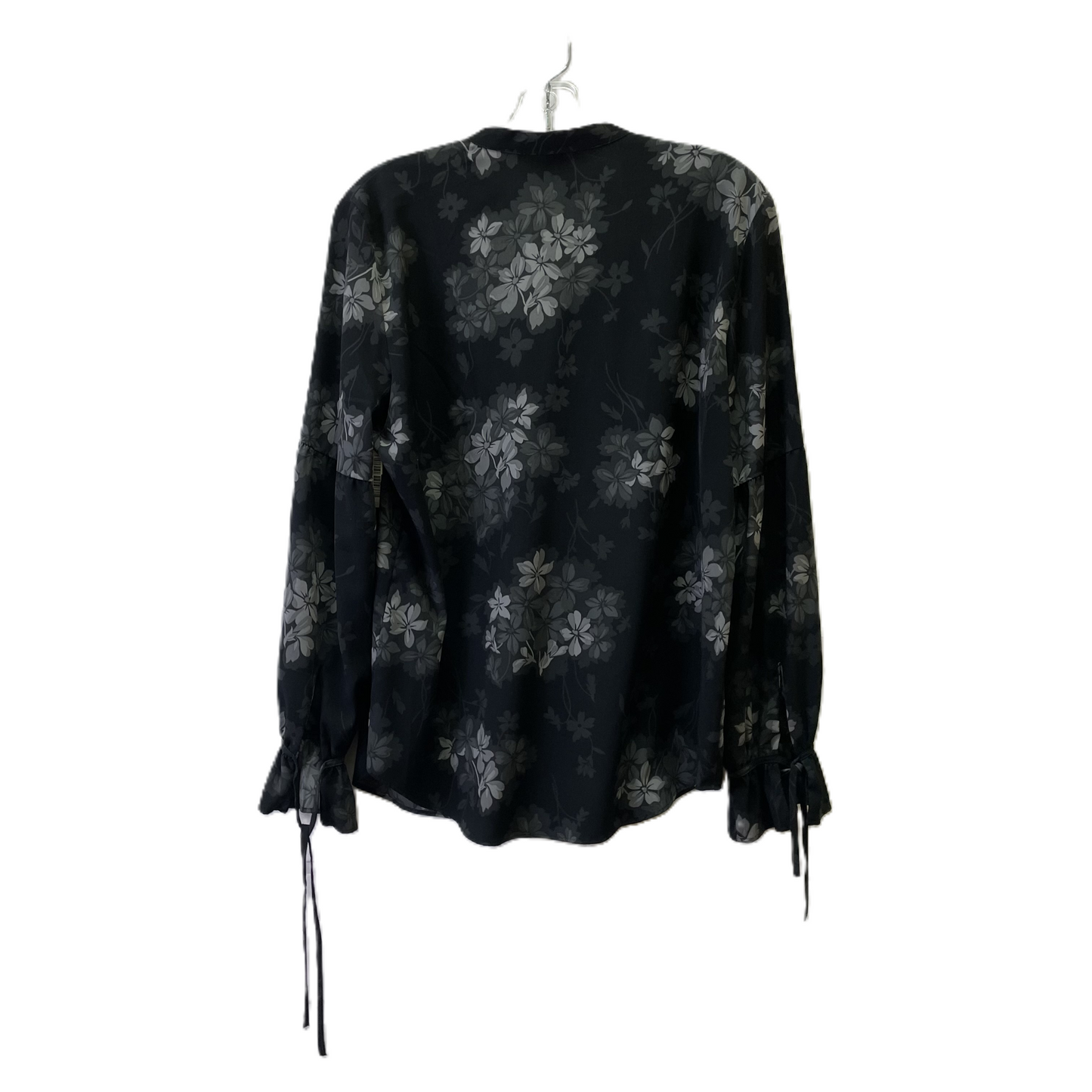 Top Long Sleeve By Ann Taylor In Black, Size: M