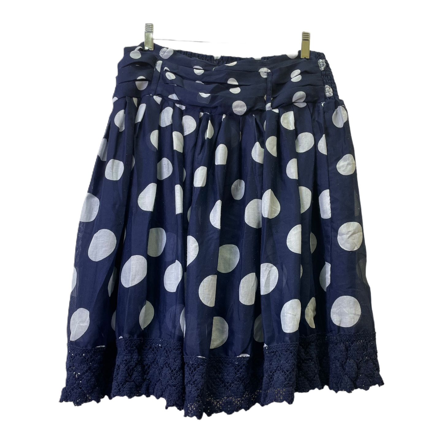 Polkadot Skirt Designer By MIX NOUVEAU Size: Xl