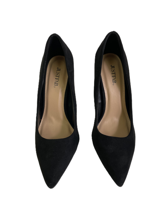 Shoes Heels Stiletto By Just Fab In Black, Size: 9