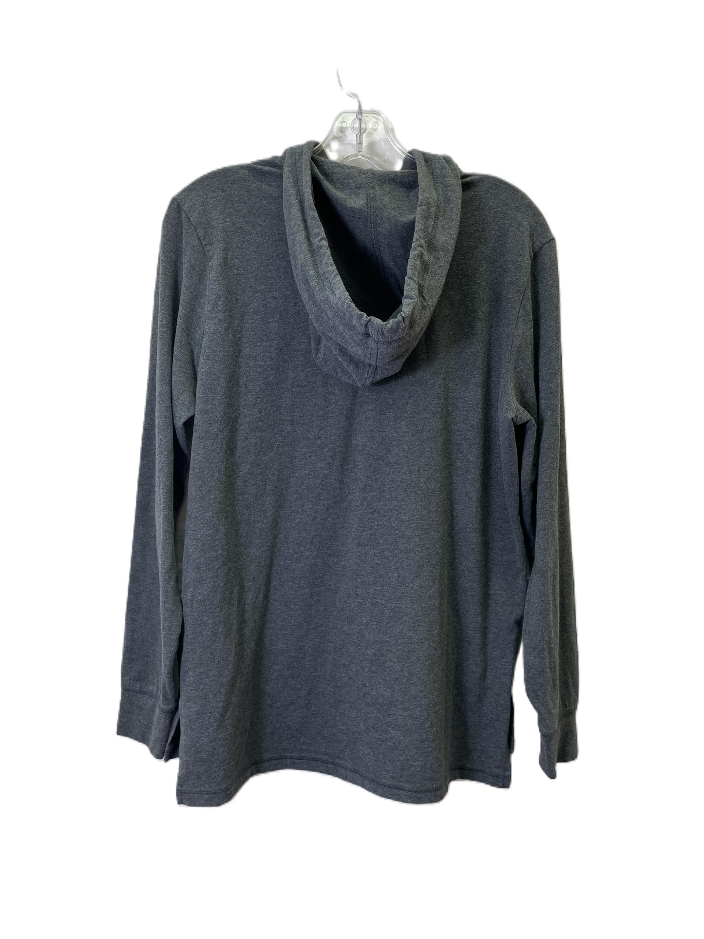 Sweatshirt Hoodie By Michael By Michael Kors In Grey, Size: M