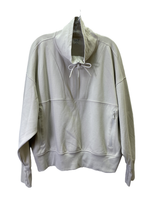 Athletic Top Long Sleeve Collar By Old Navy In Taupe, Size: 3x