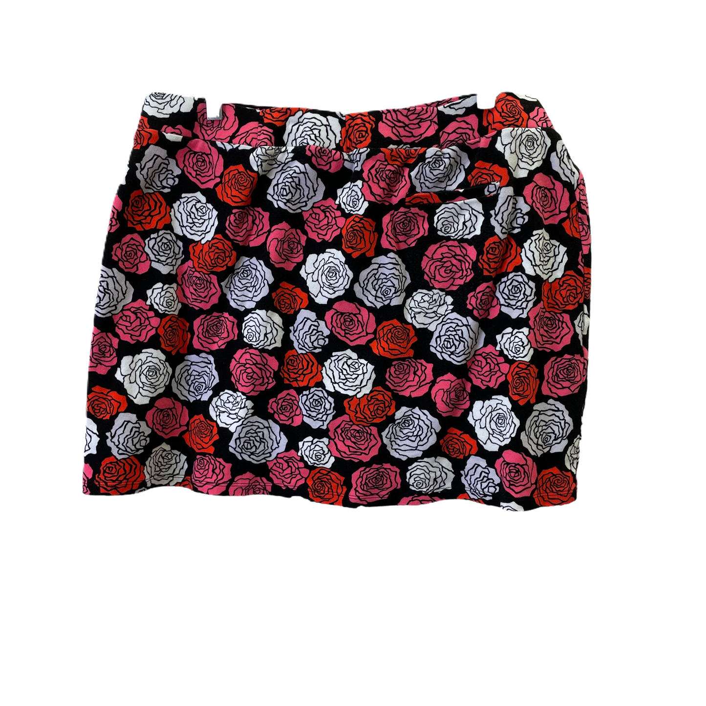 Black & Orange Skort By Jones New York, Size: Xl