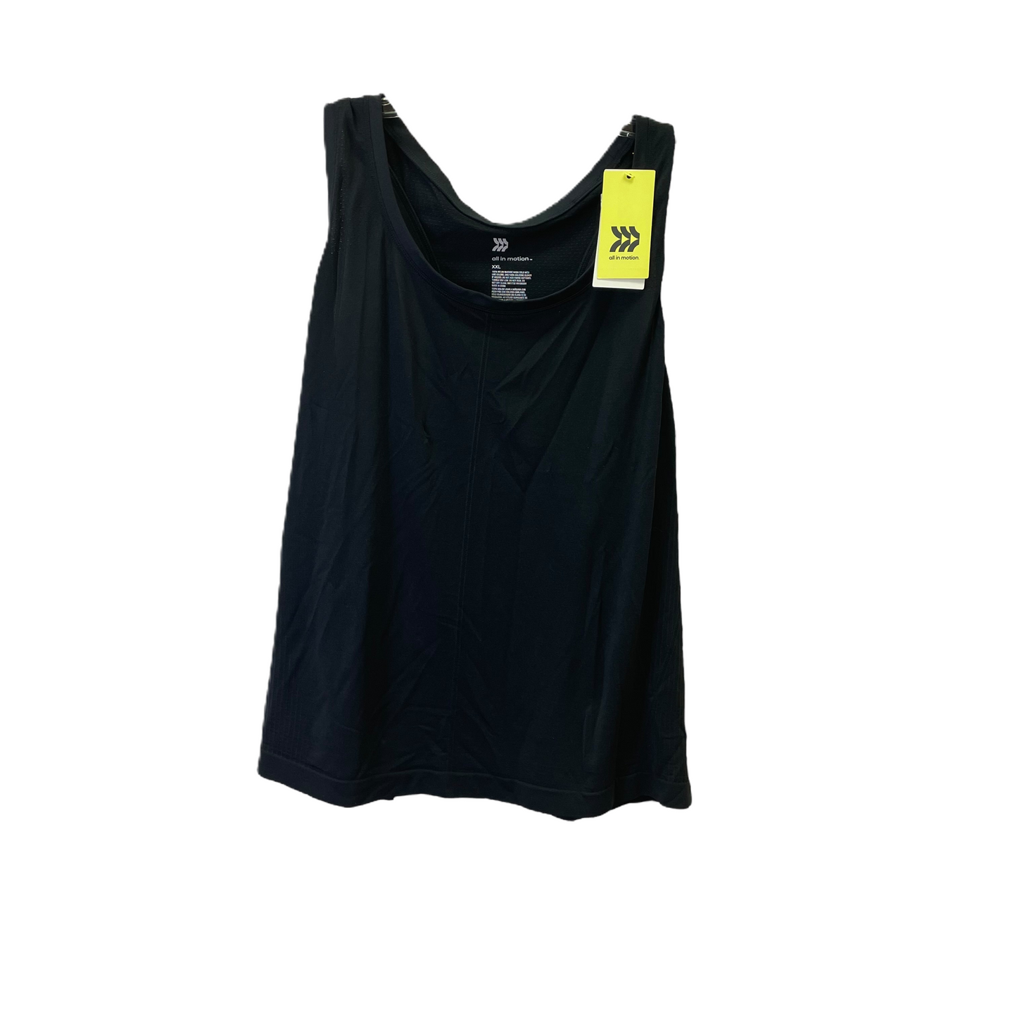 Black Athletic Tank Top By All In Motion, Size: 1x