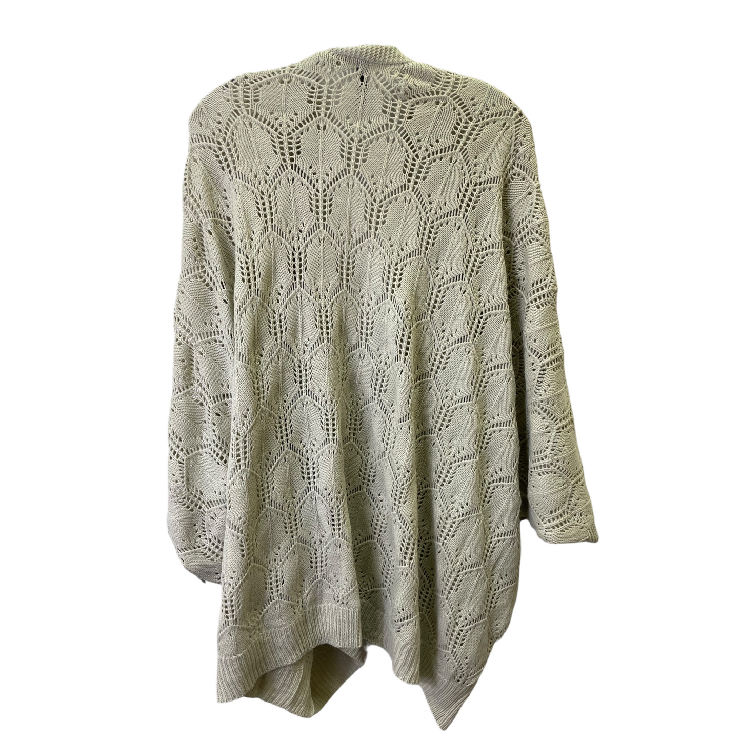 Cream Sweater Cardigan By Torrid, Size: 1x