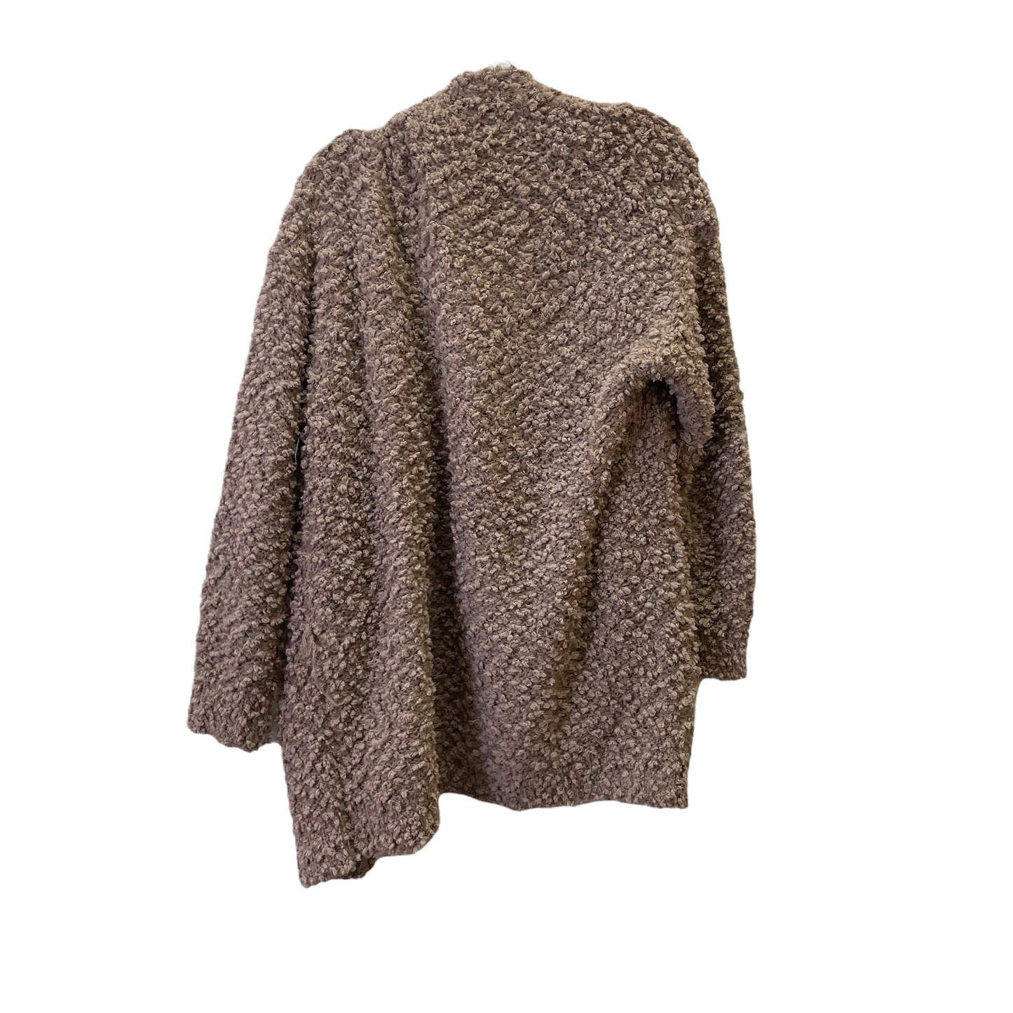 Taupe Sweater Cardigan By Bluivy, Size: S