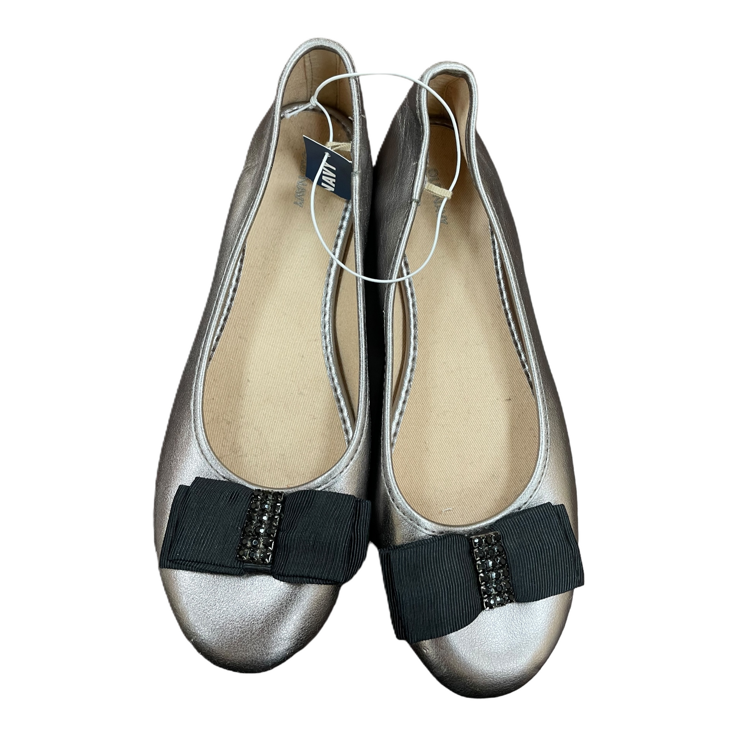 Grey Shoes Flats By Old Navy, Size: 9