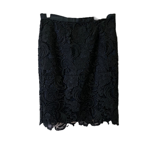 Black Skirt Mini & Short By Adrianna Papell, Size: 10