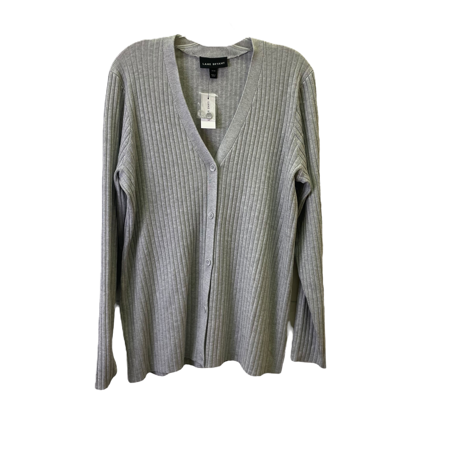 Grey Cardigan By Lane Bryant, Size: Xl