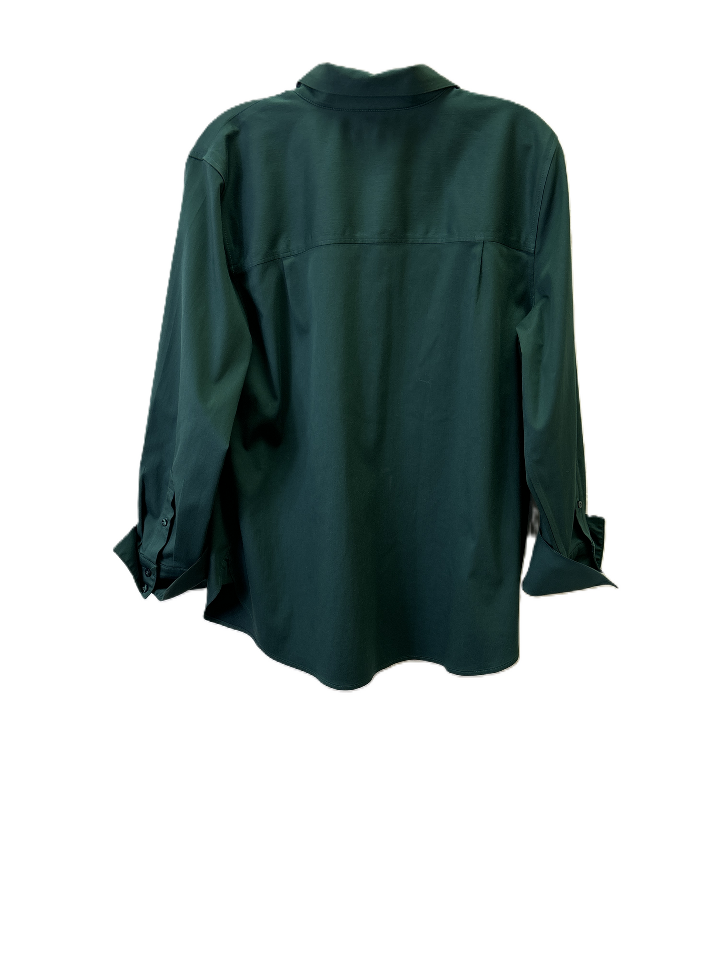 Top Long Sleeve By Chicos In Green, Size: M